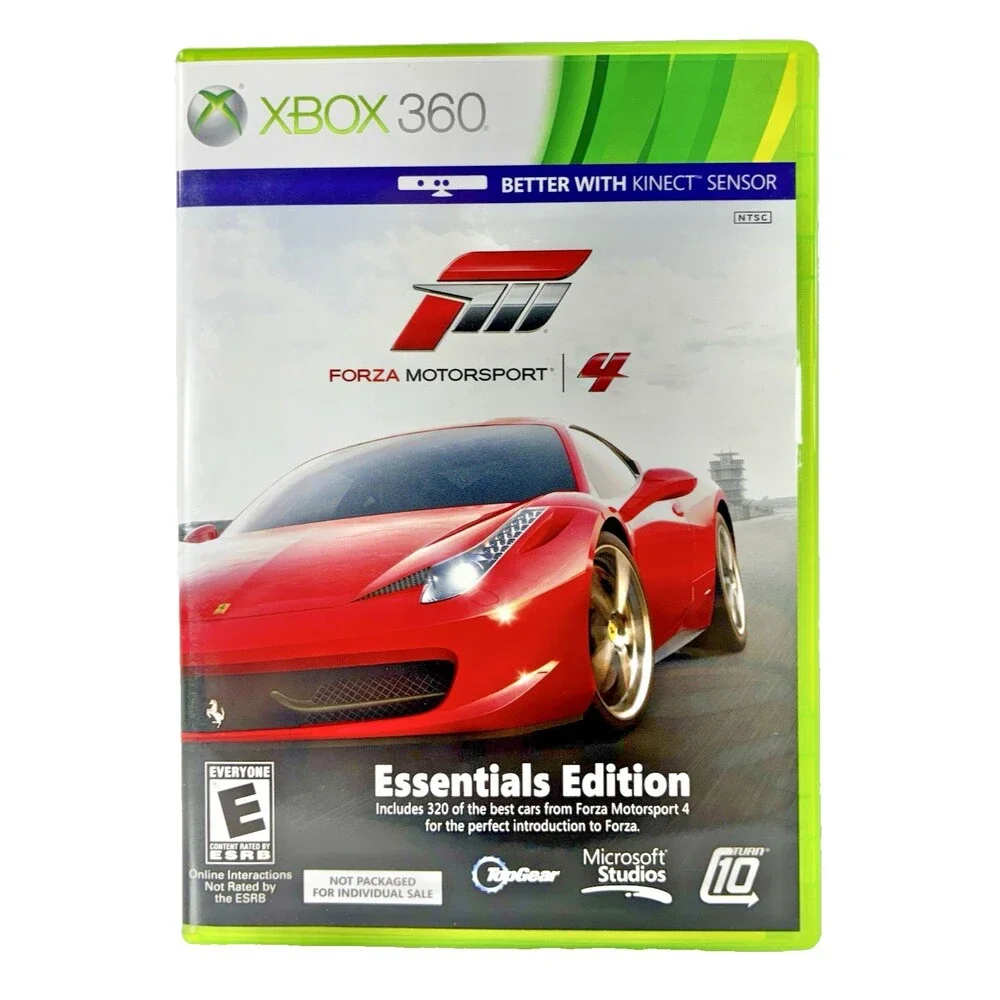 Forza Motorsport 4 Essentials Edition Xbox 360 Microsoft Studios Tested